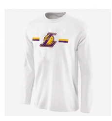 Los Angeles Lakers Men Long T Shirt 003 Los Angeles Lakers Men Long T Shirt 003