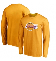 Los Angeles Lakers Men Long T Shirt 011 Los Angeles Lakers Men Long T Shirt 011