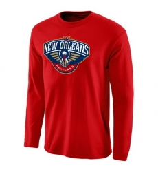 New Orleans Pelicans Men Long T Shirt 008 New Orleans Pelicans Men Long T Shirt 008