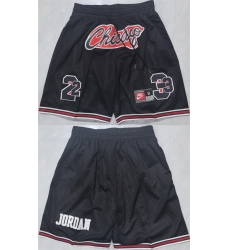 Men Chicago Bulls Michael Jordan Black Shorts001 Run Small Men Chicago Bulls Michael Jordan Black Shorts001 Run Small