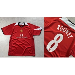 Manchester United Wayne Rooney #10 red soccer jersey