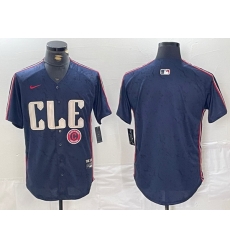 Men Cleveland Guardians Team Big Logo Navy 2024 City Connect Stitched Baseball Jersey C Men Cleveland Guardians Team Big Logo Navy 2024 City Connect Stitched Baseball Jersey C