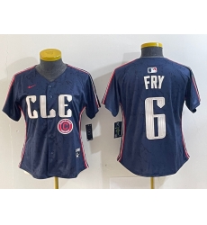 Women Cleveland Guardians 6 David Fry Navy 2024 City Connect Limited Stitched jerseys 1 Women Cleveland Guardians 6 David Fry Navy 2024 City Connect Limited Stitched jerseys 1