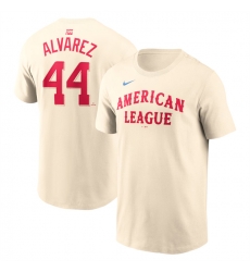 Men American League 44 Yordan Alvarez Cream 2024 All Star Name 26 Number T Shirt Men American League 44 Yordan Alvarez Cream 2024 All Star Name 26 Number T Shirt