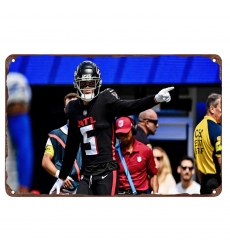 Atlanta Falcons Aluminum Sign 12x8 Inch Drake London 001