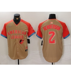 Men American League 2 Gunnar Henderson Cream 2024 All Star Elite Stitched Baseball Jersey 4 Men American League 2 Gunnar Henderson Cream 2024 All Star Elite Stitched Baseball Jersey 4