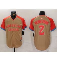 Men American League 2 Gunnar Henderson Cream 2024 All Star Elite Stitched Baseball Jersey 5 Men American League 2 Gunnar Henderson Cream 2024 All Star Elite Stitched Baseball Jersey 5