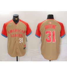 Men American League 31 Riley Greene Cream 2024 All Star Limited Stitched Baseball Jersey 3 Men American League 31 Riley Greene Cream 2024 All Star Limited Stitched Baseball Jersey 3