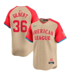 Men American League 36 Logan Gilbert Cream 2024 All Star Limited Stitched Baseball Jersey Men American League 36 Logan Gilbert Cream 2024 All Star Limited Stitched Baseball Jersey