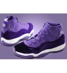 Air Jordan 11 Purple Rain Men Basketball Shoes