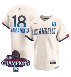 Men Nike Los Angeles Dodgers Yoshinobu Yamamoto #18 Ice Cream 2024 World Series Champions Stitched MLB Jersey Men Nike Los Angeles Dodgers Yoshinobu Yamamoto #18 Ice Cream 2024 World Series Champions Stitched MLB Jersey