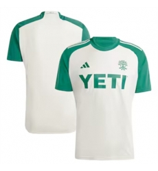 Men Austin FC Blank 2024 25 Away Replica Cream White Men Austin FC Blank 2024 25 Away Replica Cream White