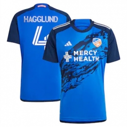 Men FC Cincinnati Nick Hagglund 2023 24 Home Replica Blue