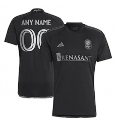 Men Nashville SC Custom 2023 24 Away Replica Black Men Nashville SC Custom 2023 24 Away Replica Black