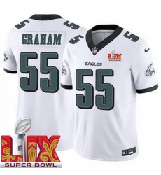 Youth Philadelphia Eagles Brandon Graham #55 White 2024 2025 Super Bowl LIX F U S E Stitched NFL Jersey Youth Philadelphia Eagles Brandon Graham #55 White 2024 2025 Super Bowl LIX F U S E Stitched NFL Jersey