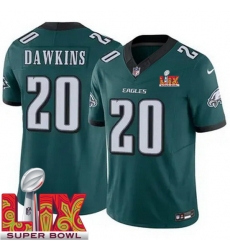 Youth Philadelphia Eagles Brian Dawkins #20 Green 2024 2025 Super Bowl LIX F U S E Stitched NFL Jersey Youth Philadelphia Eagles Brian Dawkins #20 Green 2024 2025 Super Bowl LIX F U S E Stitched NFL Jersey