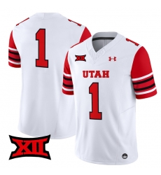 Men Women Youth Utah Utes 1 Team White 2024 Vapor Limited Jersey All Stitched Men Women Youth Utah Utes 1 Team White 2024 Vapor Limited Jersey All Stitched