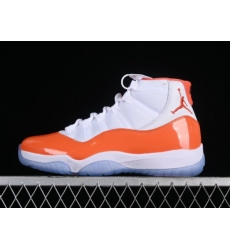 Men Air Jordan 11 Retro Orange Basketball Shoes Men Air Jordan 11 Retro Orange Basketball Shoes