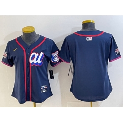 Youth American League Baltimore Orioles Blank Navy 2025 All Star Edition Limited Stitched Baseball Jersey