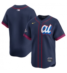 Men American League Blank Navy 2025 All Star Limited Stitched Baseball Jersey