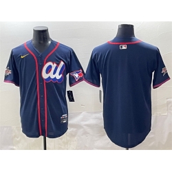 Men American League Toronto Blue Jays Blank Navy 2025 All Star Edition Limited Stitched Baseball Jersey