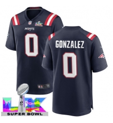 Men Women youth New England Patriots #0 Christian Gonzalez 2025 2026 Super Bowl LX F U S E Stitched NFL Jersey Blue Men Women youth New England Patriots #0 Christian Gonzalez 2025 2026 Super Bowl LX F U S E Stitched NFL Jersey Blue