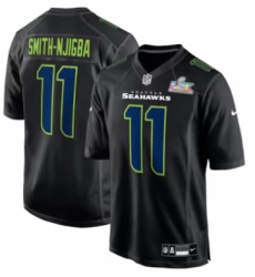Jaxon Smith-Njigba Seattle Seahawks Nike Super Bowl LX Patch Carbon Fashion Game Jersey Black Jaxon Smith-Njigba Seattle Seahawks Nike Super Bowl LX Patch Carbon Fashion Game Jersey Black